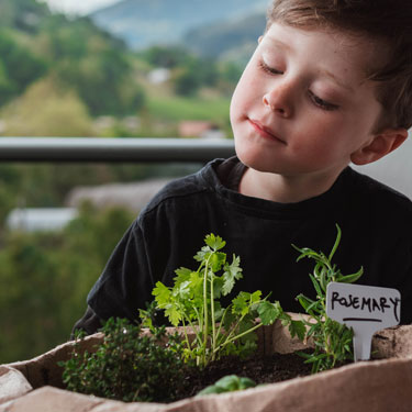 Kids Go Gardening - fun with herbs! 